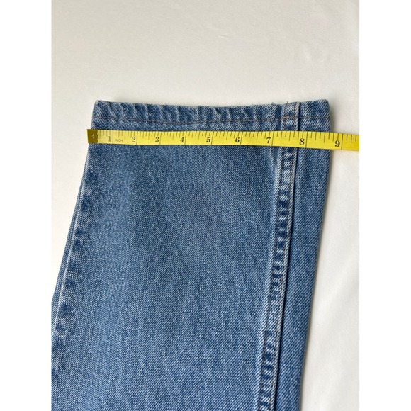 LL Bean Mens Jeans Standard Fit Blue Denim 100% Cotton Size 35x29 Classic Staple - Picture 10 of 10